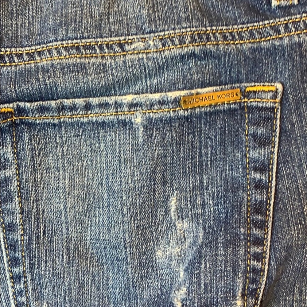 MICHAEL KORS Boyfriend Distressed Denim - Picture 5 of 8
